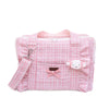 Pink Tweed Fashion Pet Carrier Bag