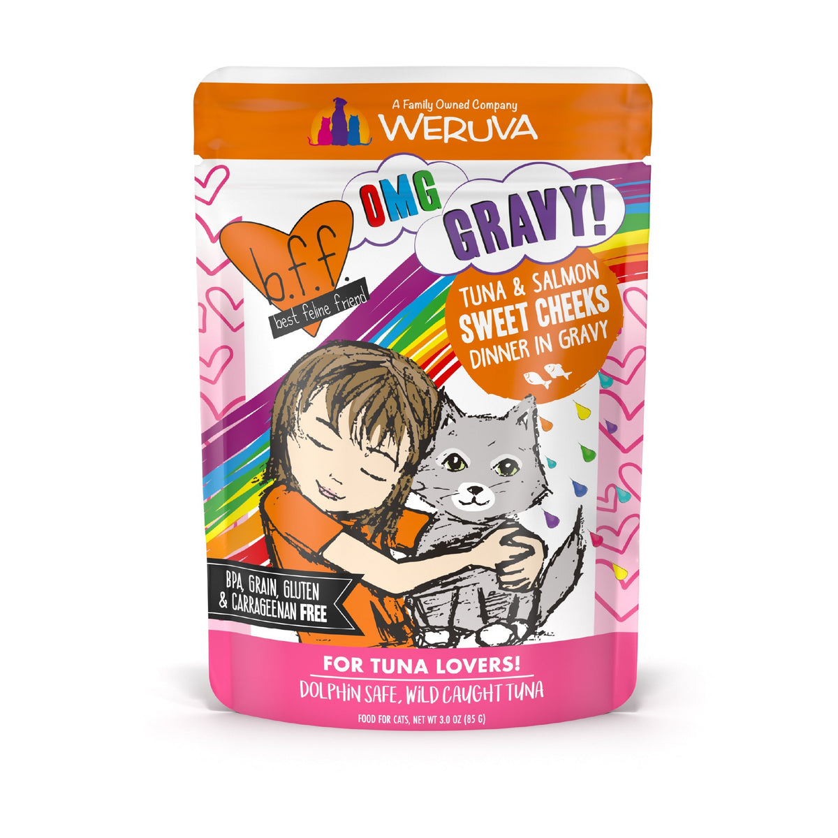 Weruva BFF OMG Grain-Free Pouch Cat Food