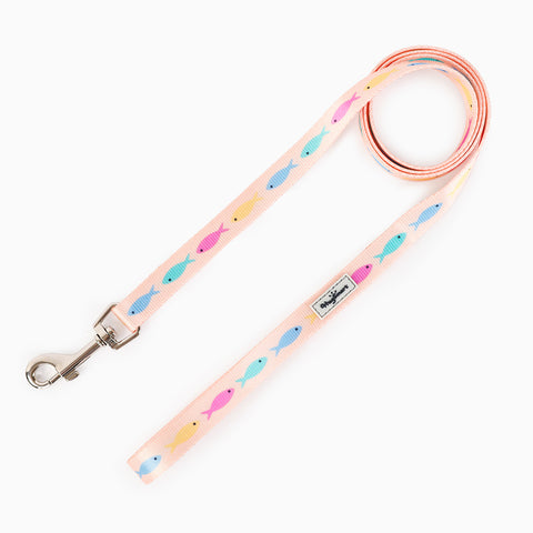 HugSmart Cat Harness & Leash Set Fish Print