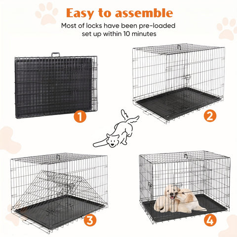 36 Inch Two Way Entry Dog Crate