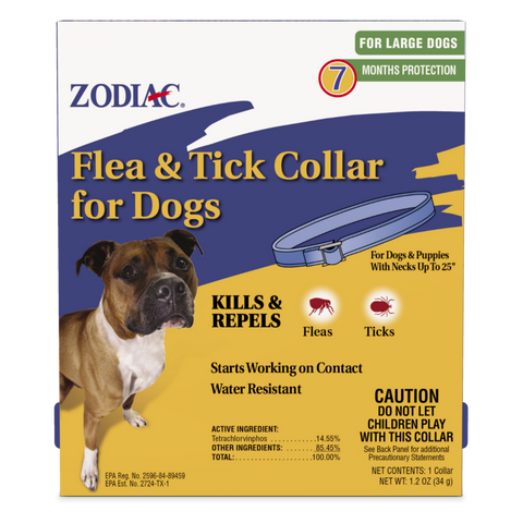 Zodiac Flea & Tick Collar for Dogs