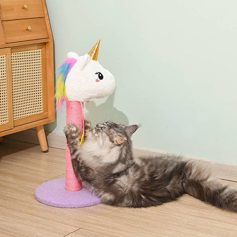 HugSmart Pet Unicorn Cat Scratching Post