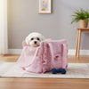 Pink Tweed Fashion Pet Carrier Bag