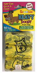 Yellow Poop Bags- 120 Count