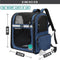 PetAmi Ultimate 4 Way Entry Pet Carrier Backpack