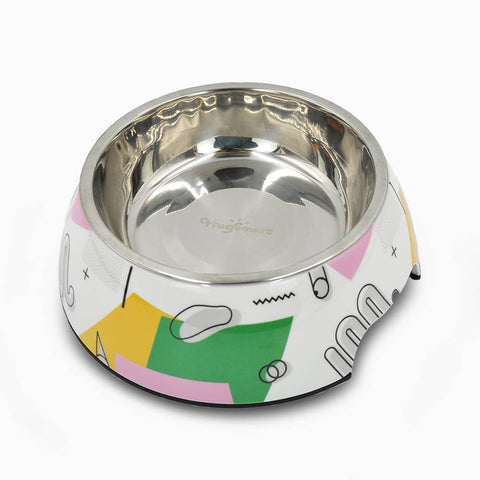 HugSmart Pet Memphis Green Dog Bowl