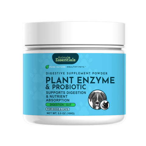 Animal Essentials Plant Enzymes & Probiotics Digestive Dogs and Cats
