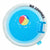 BARK Deep End Pool Disc Dog Toy