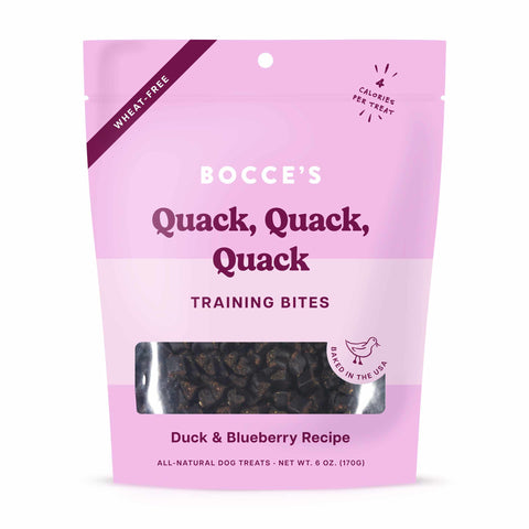 Bocce’s Quack, Quack, Quack Duck & Blueberry Training Bites