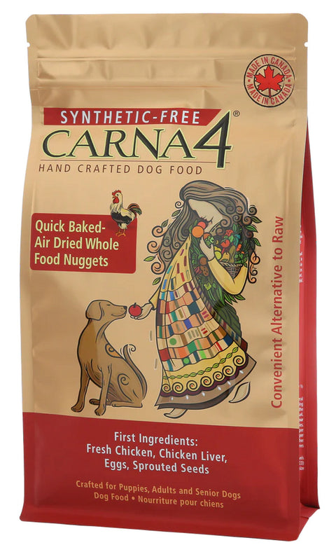 Carna4 Duck or Chicken Dry Dog Food