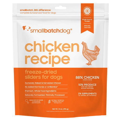 Smallbatch Freeze Dried Turkey or Chicken Sliders