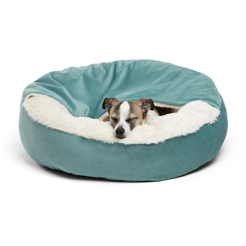 Best Friends by Sheri Cozy Cuddler Ilan Cat & Dog Bed 24x24