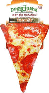 Doggijuana Get the Munchies Refillable Plush Pizza Dog Toy