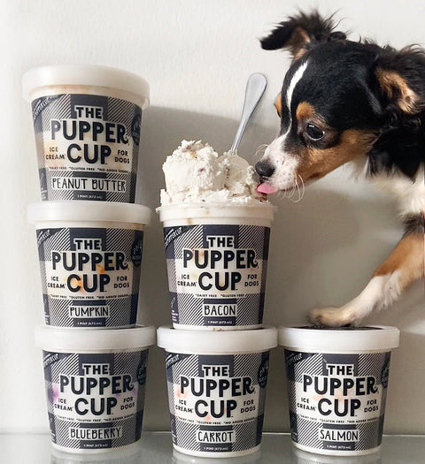 The Pupper Cup Peanut Butter Dog Ice Cream Pint