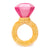 FuzzYard Diamond in the Ruff Ring Dog Toy