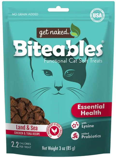 Get Naked Biteables Essential Health Plus Chicken Cat Treats