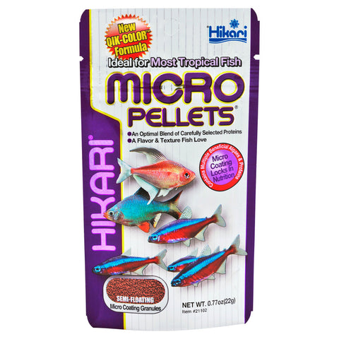 Hikari Tropical Semi-Floating Micro Pellets