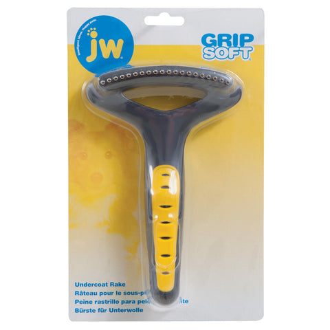 JW GripSoft Undercoat Rake Pet Brush