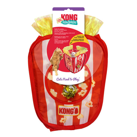 KONG Play Spaces Pawpcorn Cat Tent