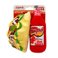 Let's Taco 'Bout It 2 Pack Dog Toy