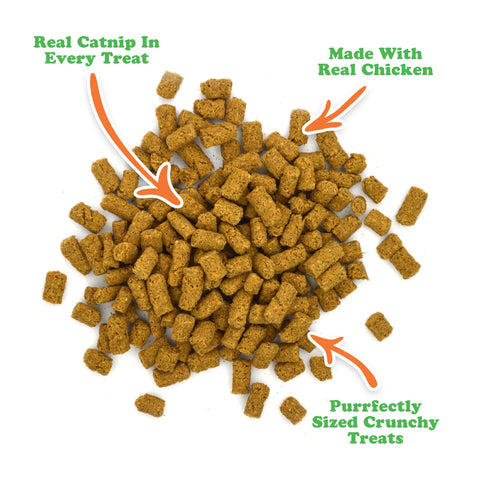 Meowijuana Crunchie Munchie Chicken Cat Treat