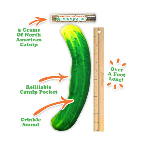 Meowijuana Spicy Pickle Kicker Cat Toy