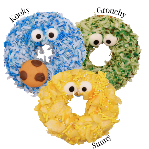K9 Granola Factory Sunny Daze Gourmet Donut- 3 Pack