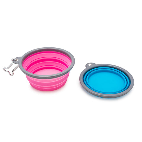 Nice Paws Collapsible Silicone Travel Bowl