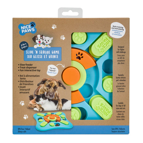 Nice Paws Level 2 Intermediate Pet Puzzle Feeder Toy