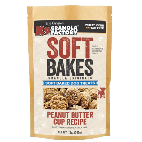 K9 Granola Factory Soft Bakes Peanut Butter Dog Treat