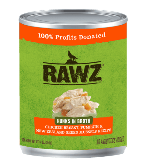 Rawz Variety Chicken Wet Dog Food