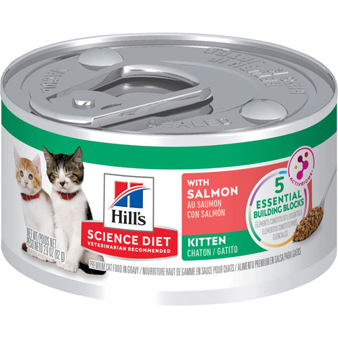 Hill’s Science Diet Kitten Savory Salmon Entrée Wet Cat Food