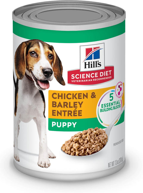 Hill's Science Diet Chicken & Brown Rice Dry or Wet Puppy Food