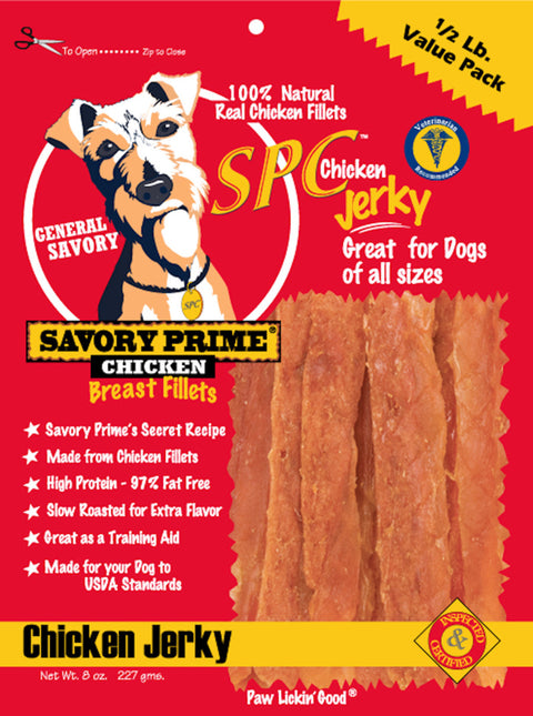 Savory Prime Chicken Fillet Jerky Dog Treats