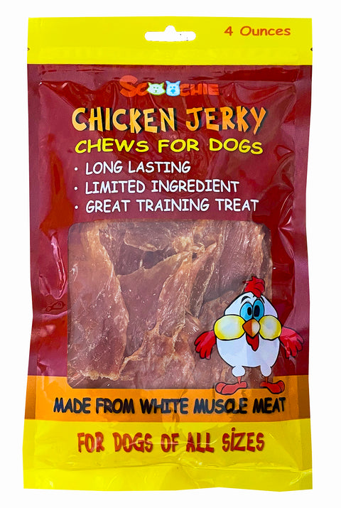 Scoochie All Natural Chicken Jerky