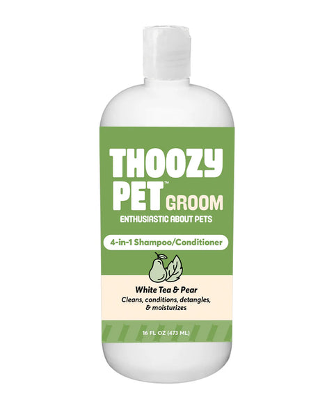 ThoozyPet White Tea &  Pear 4-in-1 Shampoo & Conditioner