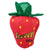 Yeowww! Catnip Strawberry Crinkly Catnip Toy