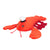 ZippyPaws Luca Lobster Dog Toy
