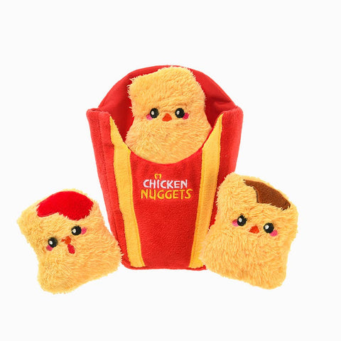 HugSmart Chicken Nuggets Interactive Dog Toy