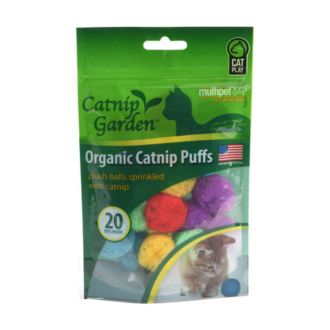 20 Catnip Puffs Toys