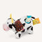Cow Interactive 4 Pack Dog Toy