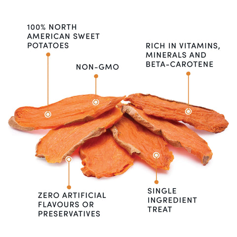 Crumps' Sweet Potato Dog Chews