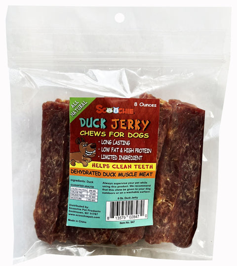 Duck or Chicken Jerky Dog Treat