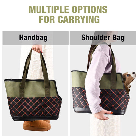 GOOPAWS Pet Small Carrier Shoulder Tote Purse
