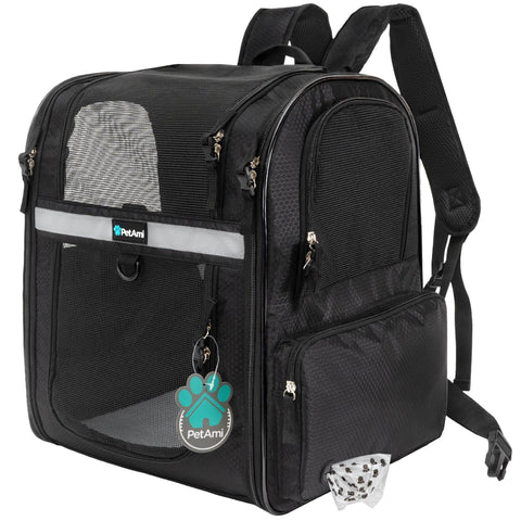 PetAmi Ultimate 4 Way Entry Pet Carrier Backpack