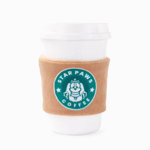 HugSmart Pet Coffee Hour Rubber Dog Toy