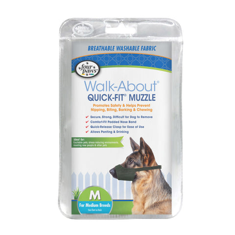 Four Paws Quick Fit Dog Muzzle