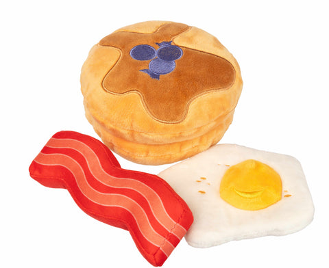 FuzzYard Breakfast Combo Dog Toy- 3 Pack