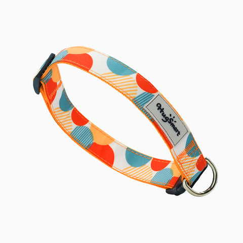 HugSmart Dancing Dots Dog Collar & Leash