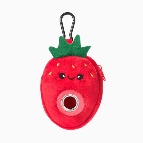 HugSmart Foodie Pooch Pouch Poop Bag Dispenser- Strawberry or Boba